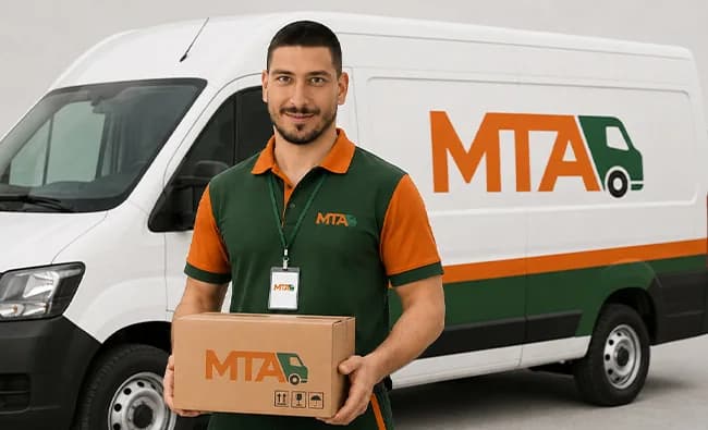 MTA operations team and delivery vehicle